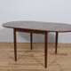 Table à manger danoise extensible en palissandre du milieu du siècle, années 1960
