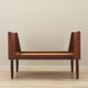 Lit en teck, design danois, années 1970, fabriqué au Danemark