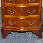 Georgian Style Bedside Tables with Drawers, Set of 2