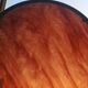 Large amber brown methacrylate tray - Felice Antonio Botta - Italy - 1970s