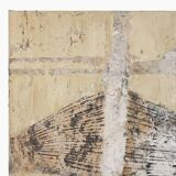 Set of 2 abstract paintings titled “Fyrhat” by the Belgian Artist Nico de G