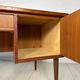 1960s Vintage Scandinavian Mid-Century Teak Writing Desk