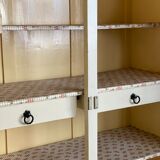 White parisian cabinet