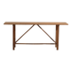 Antique Japanese work table in solid wood – wabi sabi console – Taishō–Showa period (c. 1910–1950)