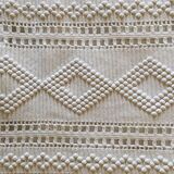 Handmade Crochet Diamond Blanket