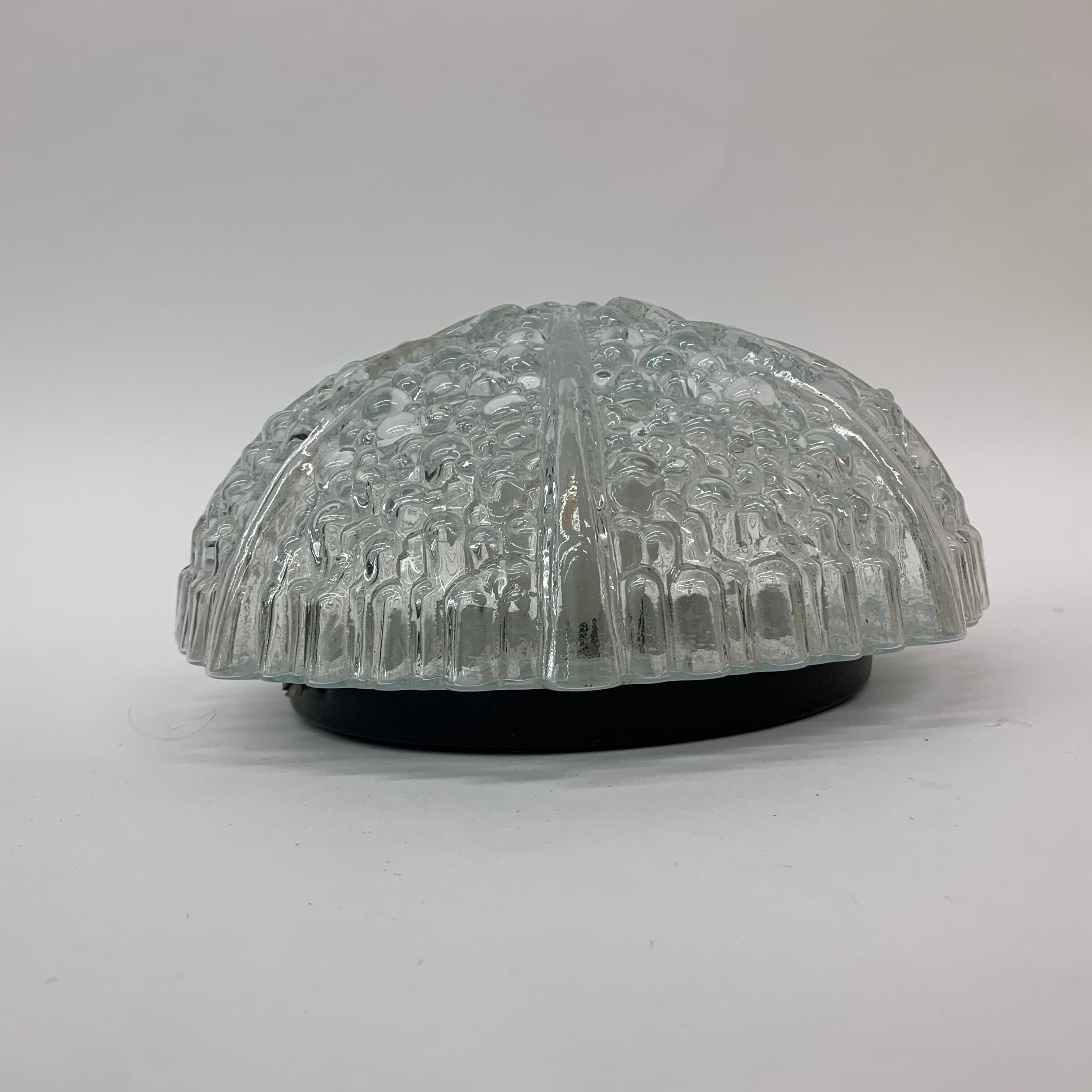 Vintage glass sconce bubble , 1960's