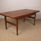 Danish teak table model "elevator" adjustable high and low, Kai Kristiansen, V.M.Mobler 1960