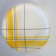 6 assiettes plates Salins modèle Montréal vintage