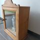 Old religious statuary display case