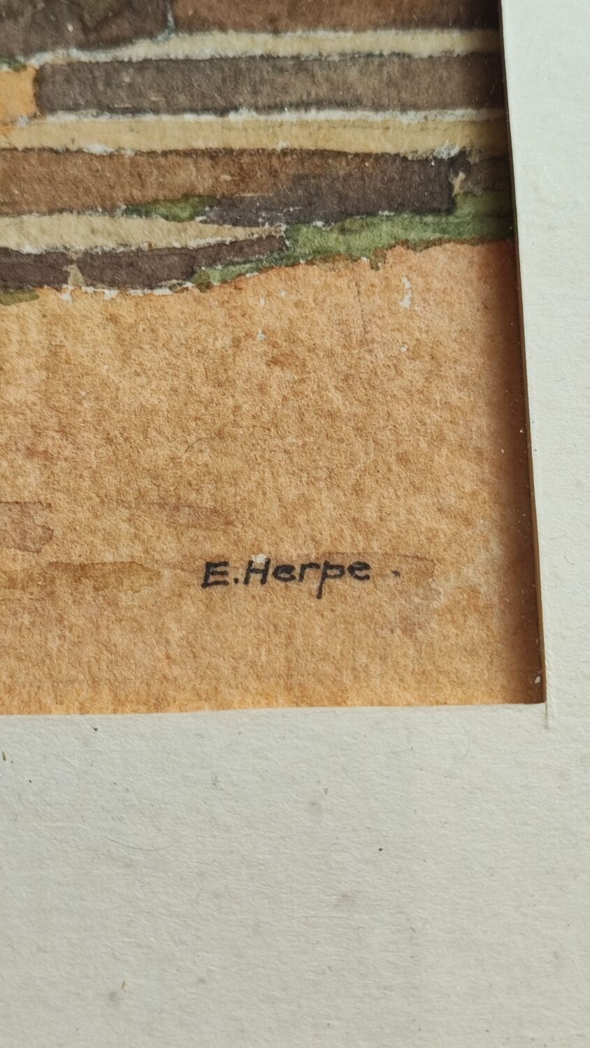 Aquarelle par E.Herpe