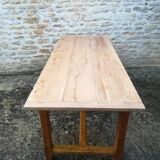 Oak farmhouse table