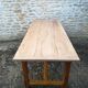 Oak farmhouse table