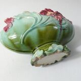 Old barbotine small earthenware planter