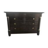 Commode empire 19eme acajou