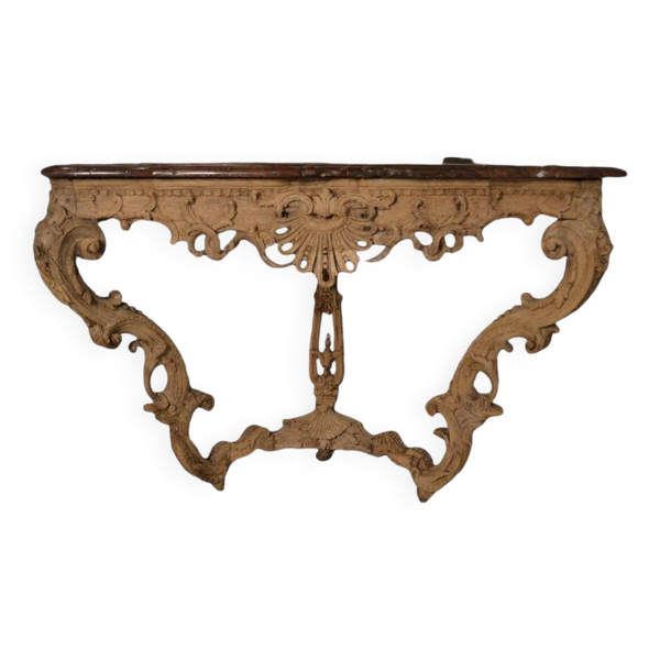Console En Chêne époque 18 ème Siècle