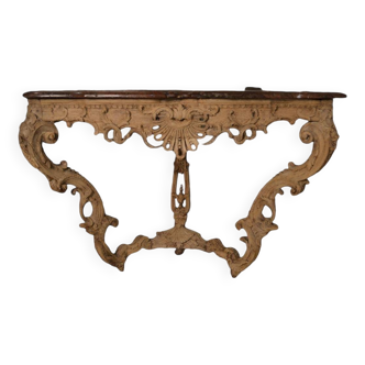Console En Chêne époque 18 ème Siècle