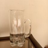 Glass ewer and carafe