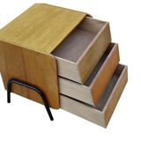 Side table nightstand vintage 1950