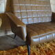 Sofa bench skai camel 50s