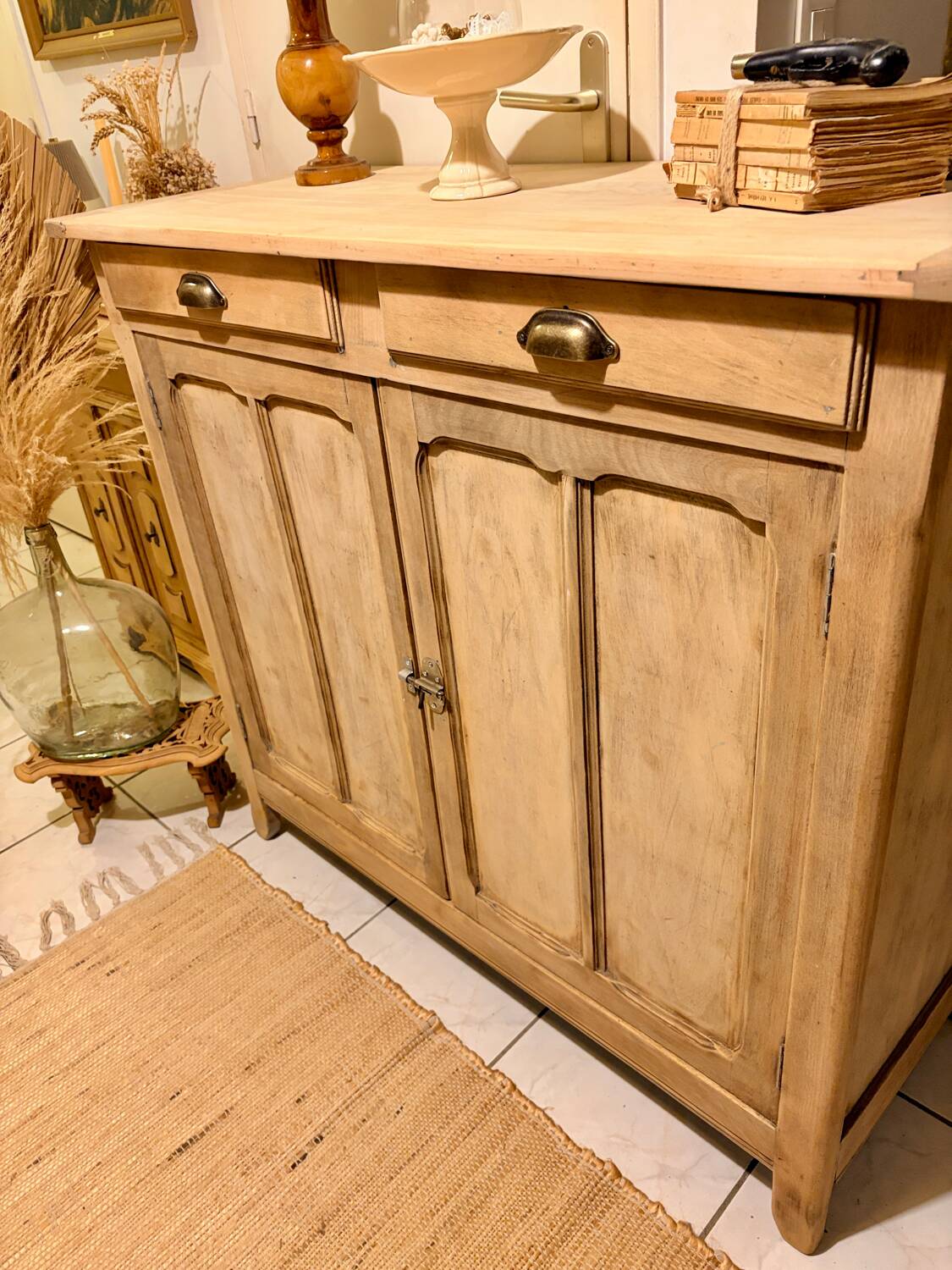 Buffet parisien bois brut