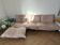 2-seater sofa + armchair + cuddly pouf by Cinna by Pascal Mourgue