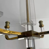 Chandelier in brass France 1970