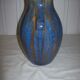 Art Deco Vase Pierrefonds with shades of blue