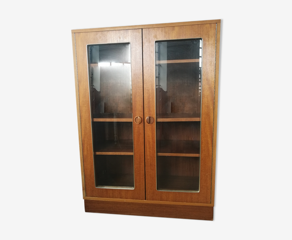 Vitrine, vintage, teck