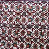 Tapis Vintage Indien Mahal Fait Main en Laine – Années 1970 – 78 x 125 cm