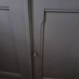 Vintage gray Parisian sideboard