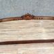 Huge Louis XVI style half-moon mirror in mahogany circa 1850