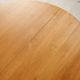 Table ronde extensible en chêne par Hans J. Wegner, Danemark, années 70
