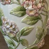 Chaumette Model Hortensias Lamp Base - Barbotine H 40 cm