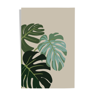 Illustration "Ambiance tropicale" par Noums Atelier