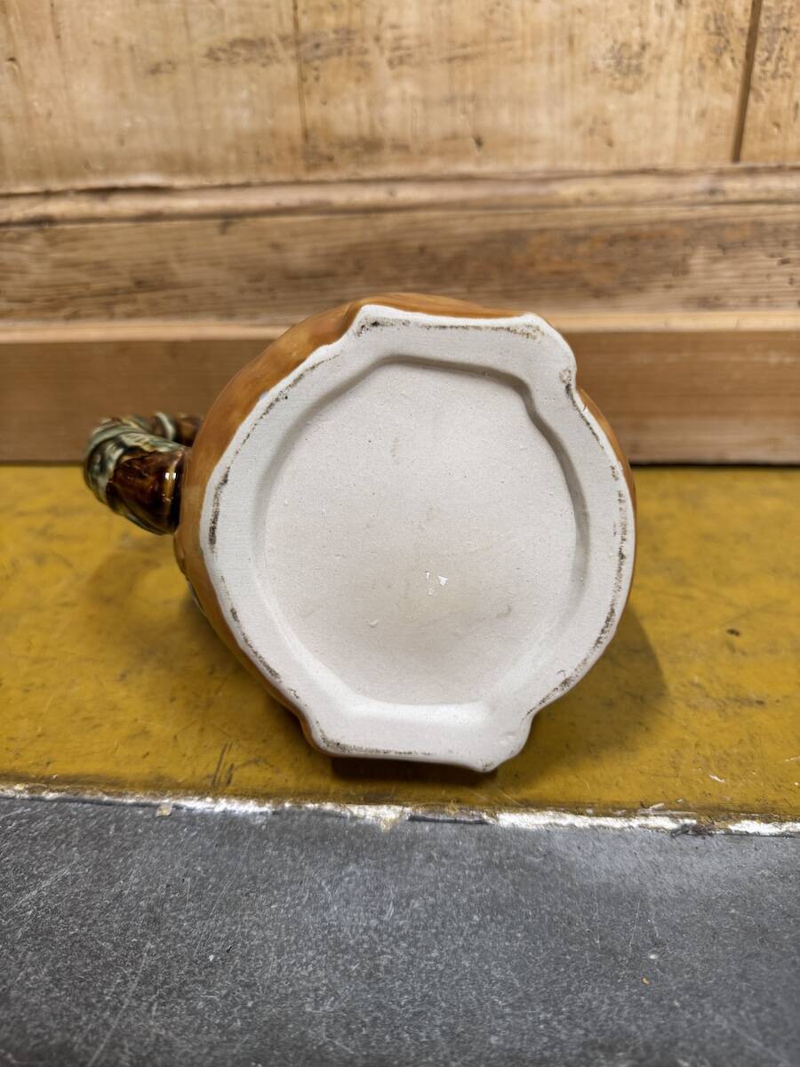 Vintage pig ceramic carafe