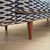 Canapé 3 places danois par Illum Wikkelsø, années 1960