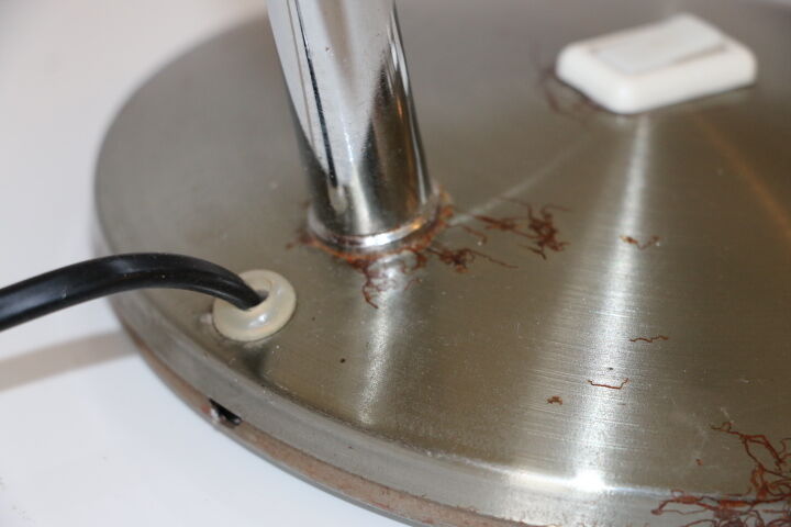 Table lamp XXL chrome steel 640mm