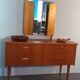 Coiffeuse Norvégienne en Teck convertible Commode, par Steen & Strøm's, Vintage Scandinave 1960s