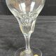 set of 6 antique cut crystal wine glasses in tulip shape from the pres