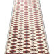 Indian bukhara runner rug 80x350cm