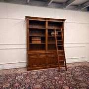 Large classic English Eichholtz bookcase