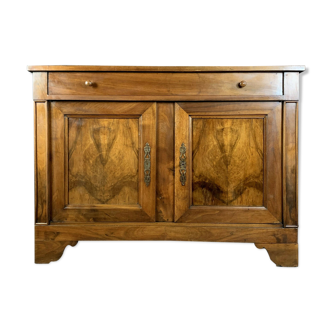 Louis Philippe era buffet in solid walnut