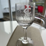 Set of 6 stemmed glasses