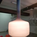 Glass pendant ceiling light from the 60s