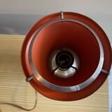 Space Age black and orange  table lamp