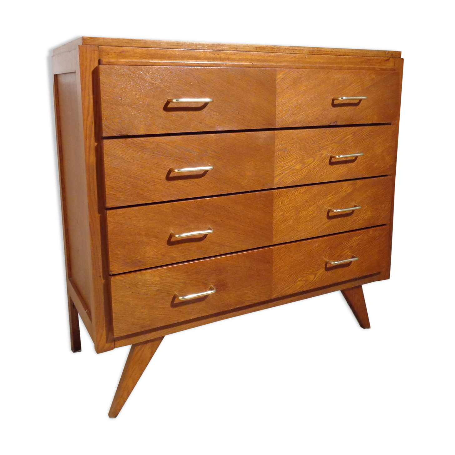 Vintage dresser from the 50s feet compass