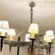 Brutalist style chandelier