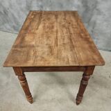 Antique table dining table kitchen table oak 74x120 cm