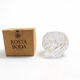 Kosta Boda Sweden Modernist Crystal Spiral Candle Holder with Box - 19