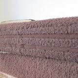 Sofa modular 70's table low seat/bed